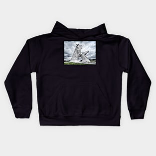 The Kelpies at The Helix, Falkirk, Scotland Kids Hoodie